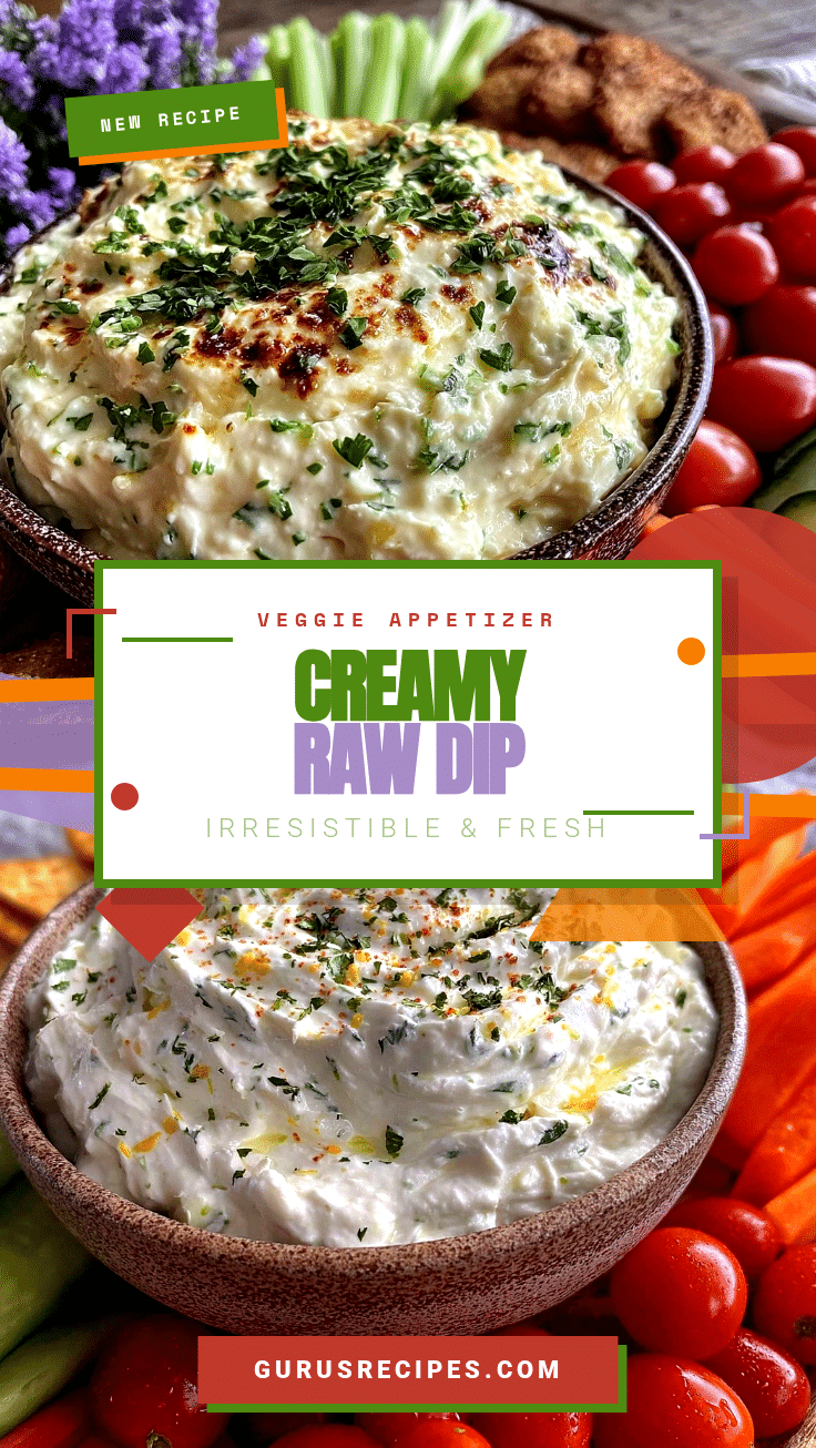 raw vegetable dip recipe recipe