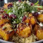 roasted butternut squash bowl - featured image