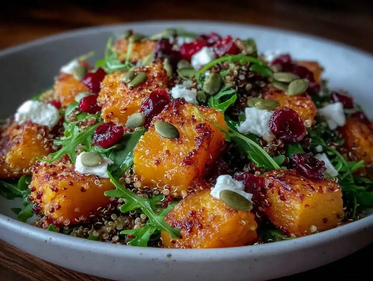 roasted butternut squash bowl preparation steps