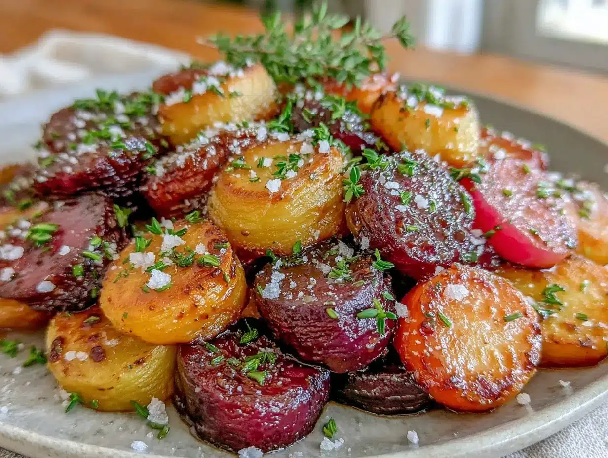 roasted root vegetables with balsamic glaze preparation steps