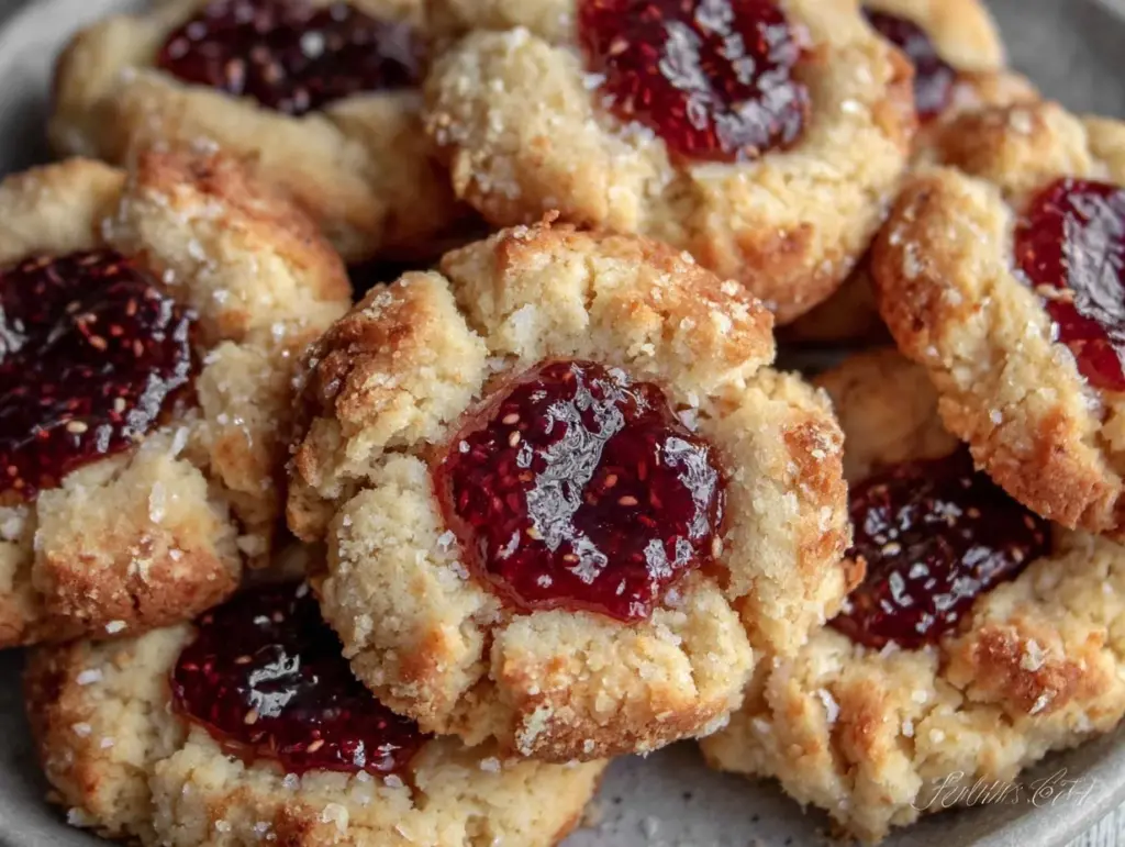 Rosenmunnar thumbprint cookies - featured image