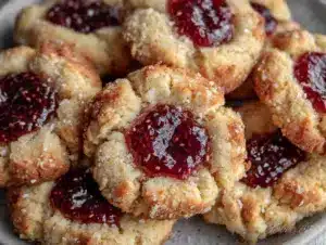 Rosenmunnar thumbprint cookies - featured image