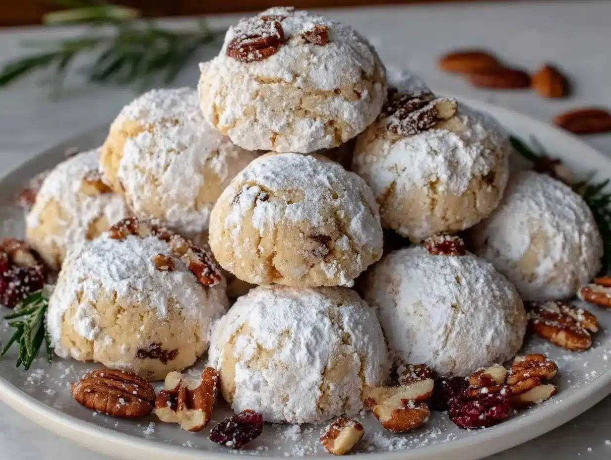 Russian Tea Cakes preparation steps