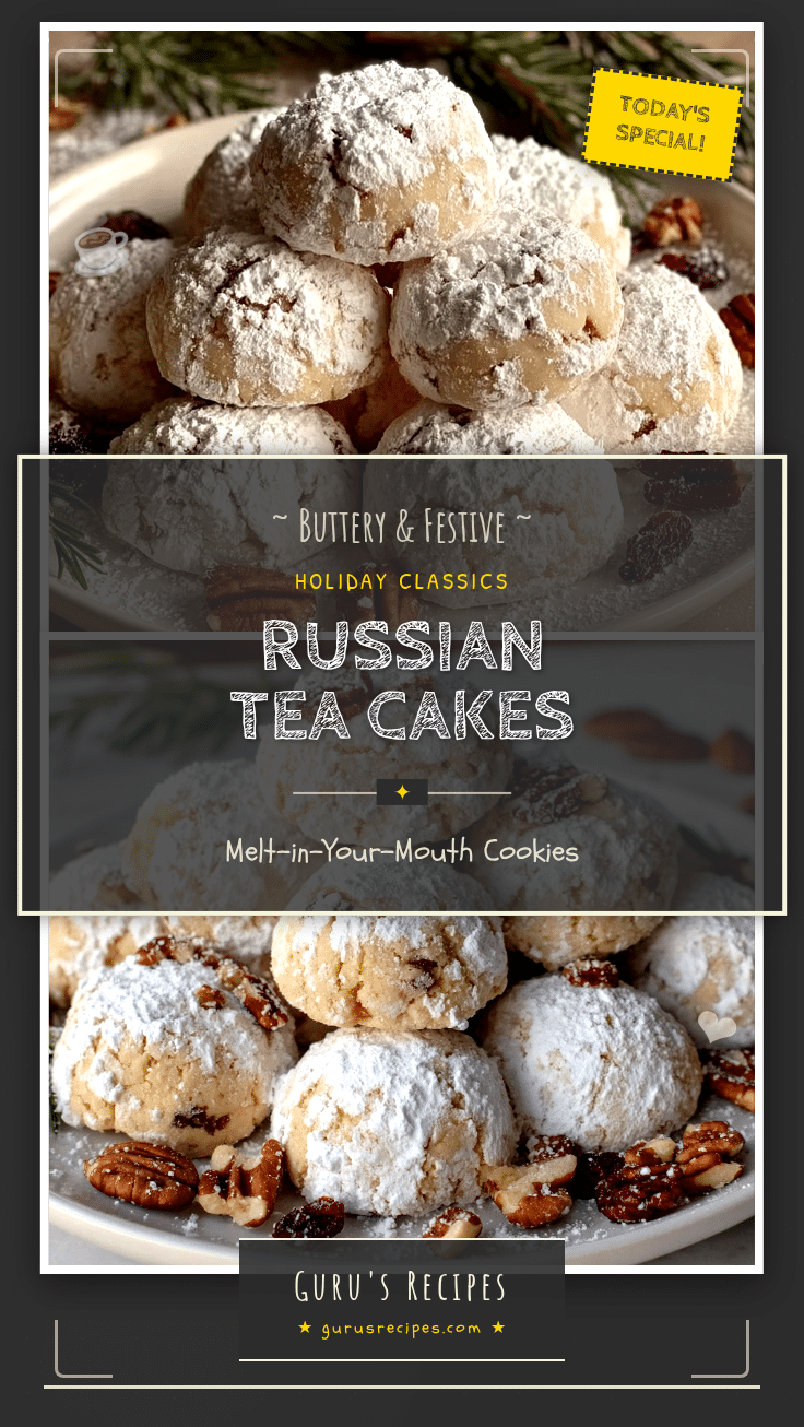 Russian Tea Cakes recipe