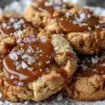 salted caramel cookies - featured image