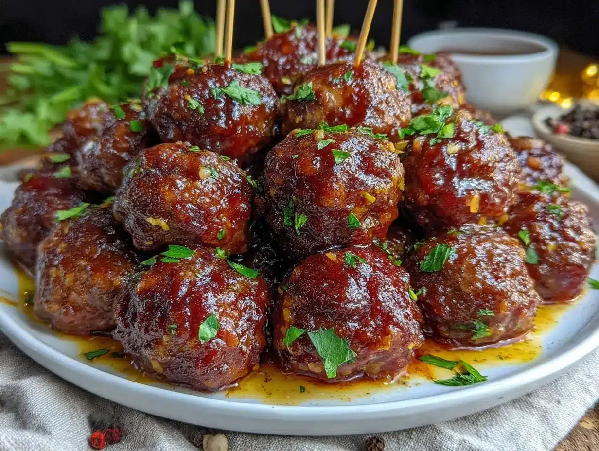 savory cocktail meatballs preparation steps