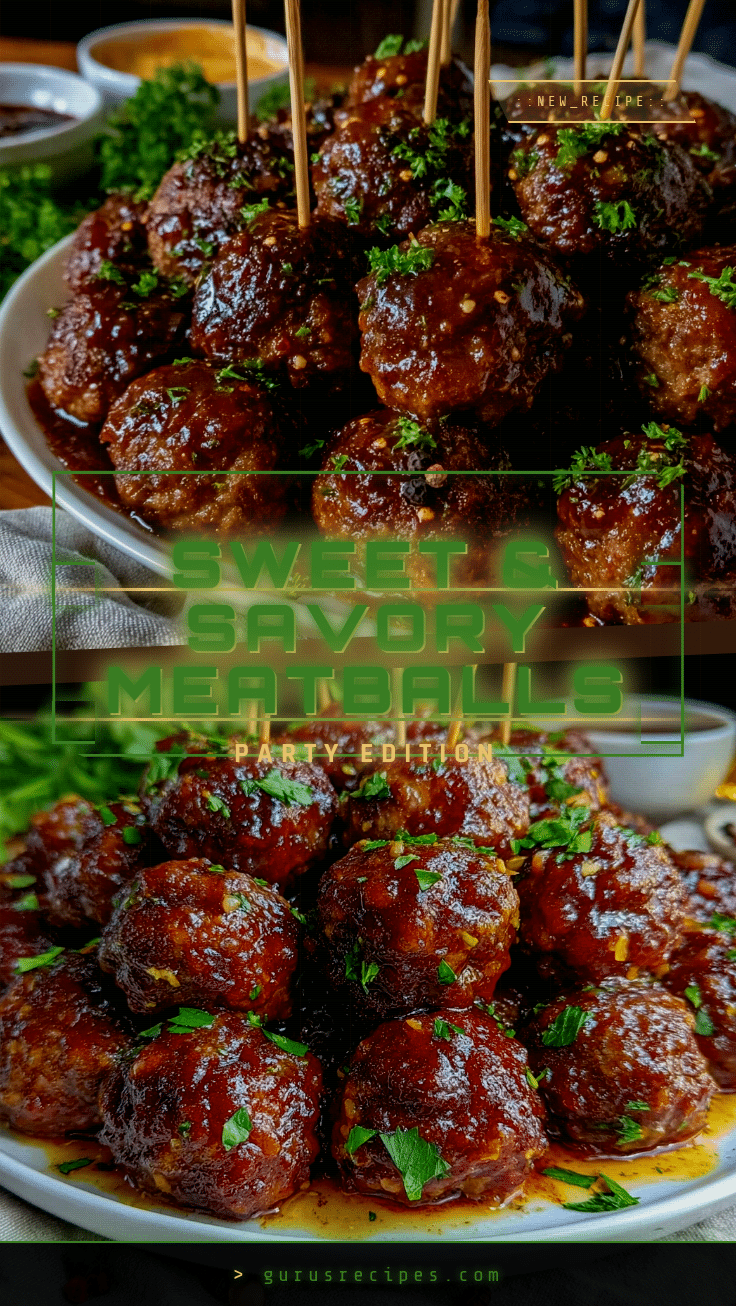 savory cocktail meatballs recipe
