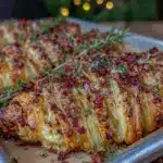 Savory Puff Pastry Christmas Tree - featured image