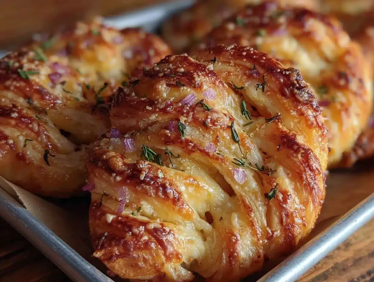 Savory Puff Pastry Christmas Tree preparation steps