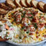 seafood crab dip - featured image