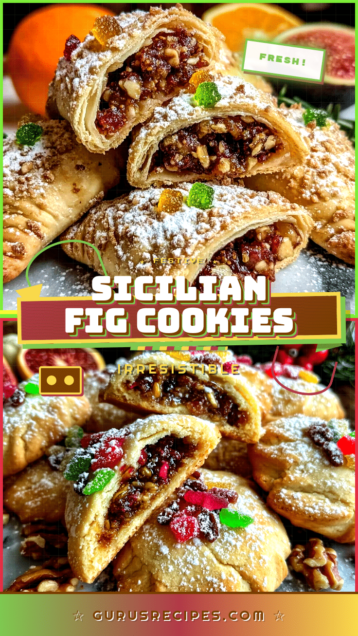 Sicilian fig cookies recipe