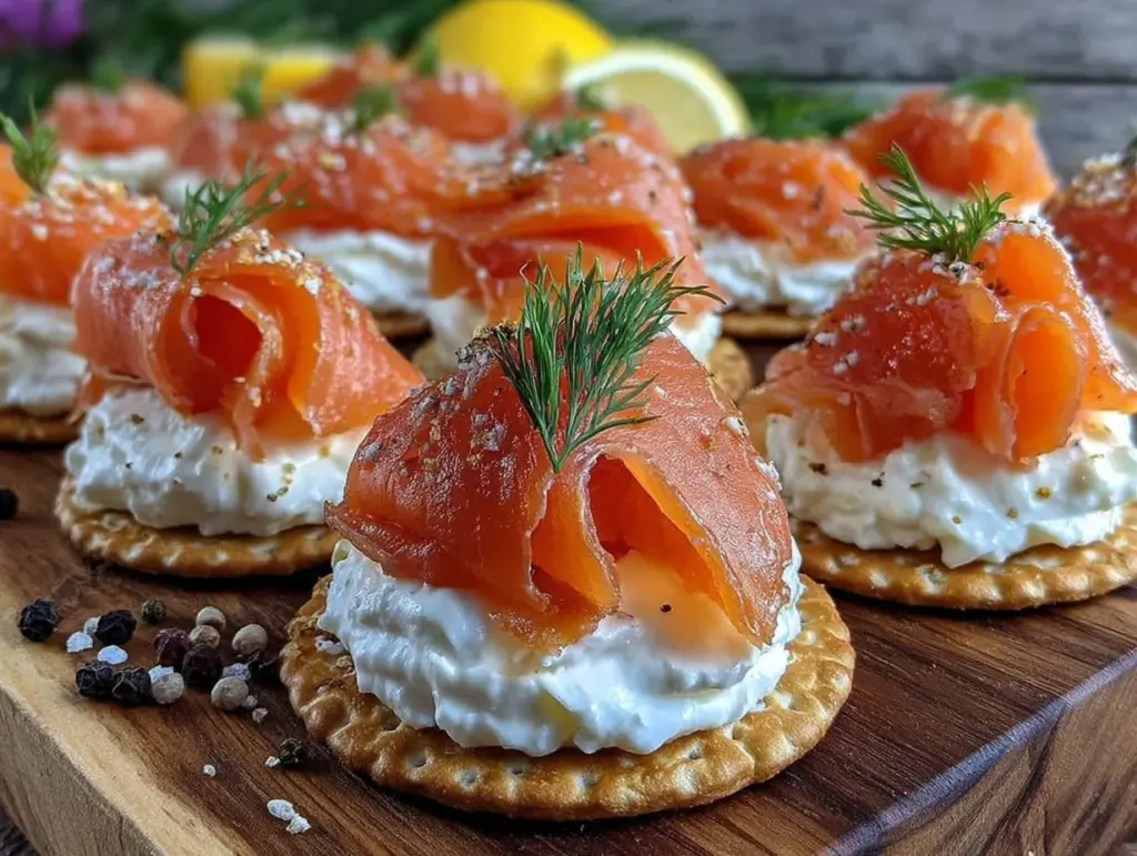 smoked salmon canapés - featured image