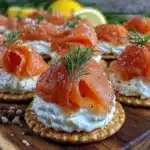 smoked salmon canapés - featured image