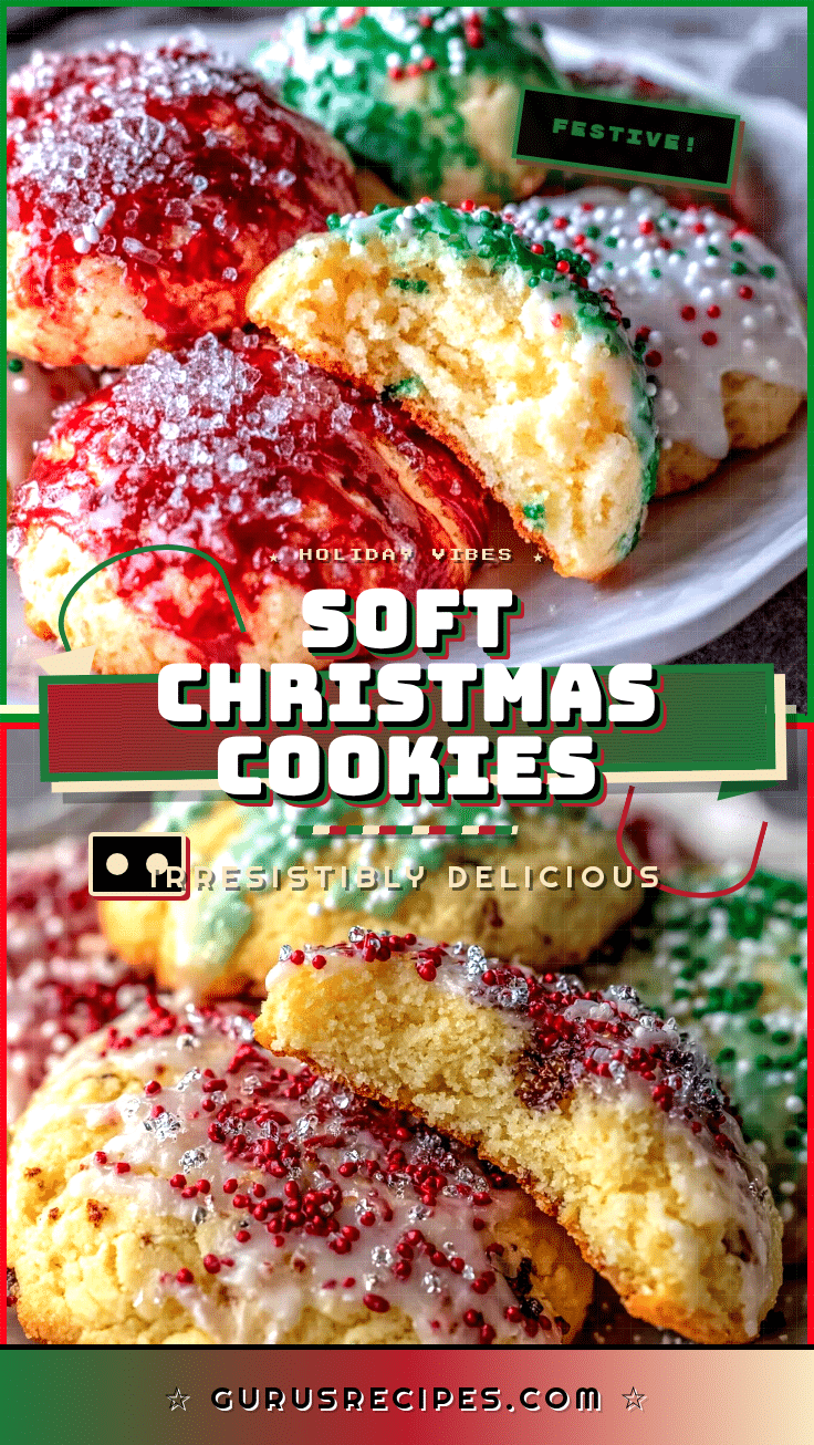 soft Christmas cookies recipe