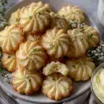 spritz butter cookies - featured image