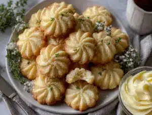 spritz butter cookies - featured image