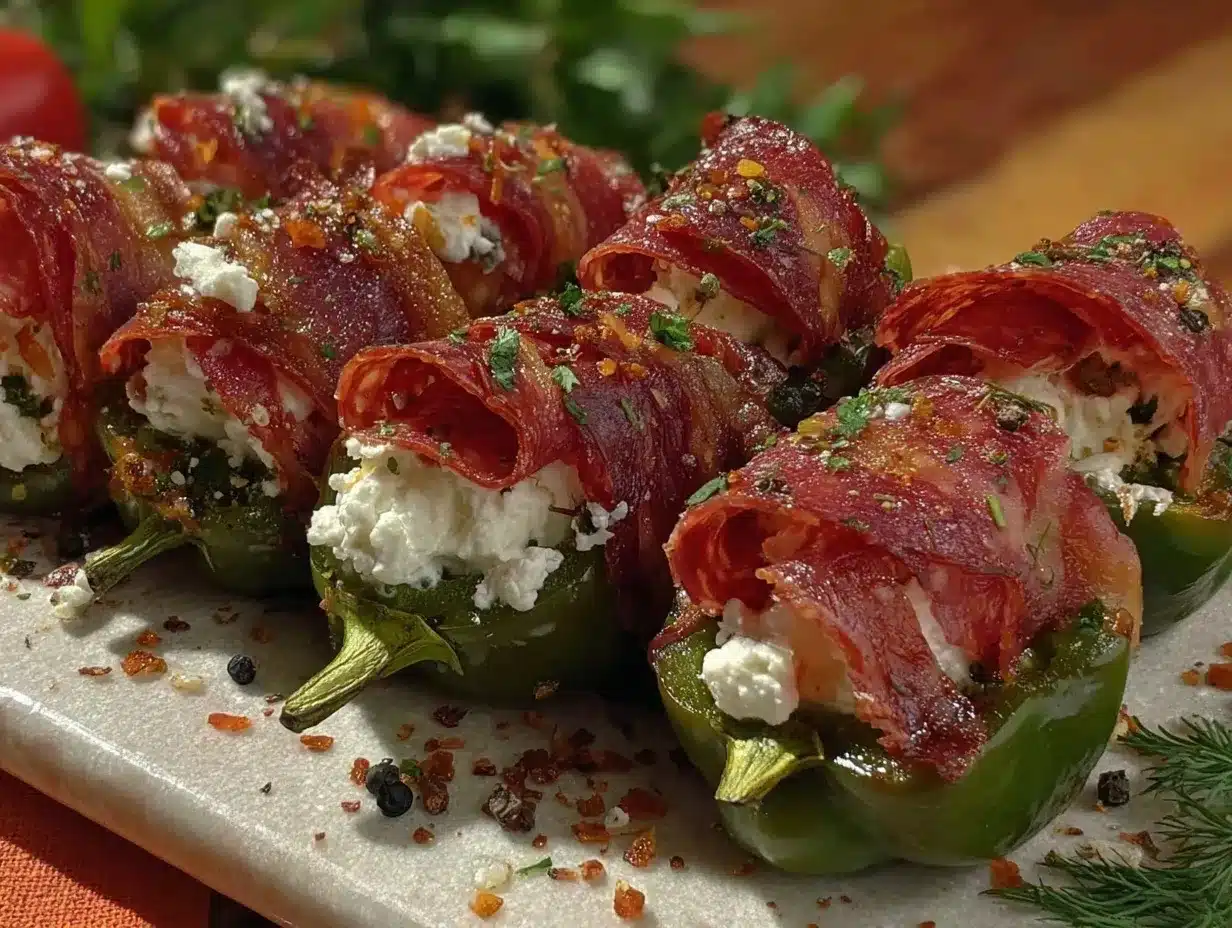 stuffed pepperoncini preparation steps