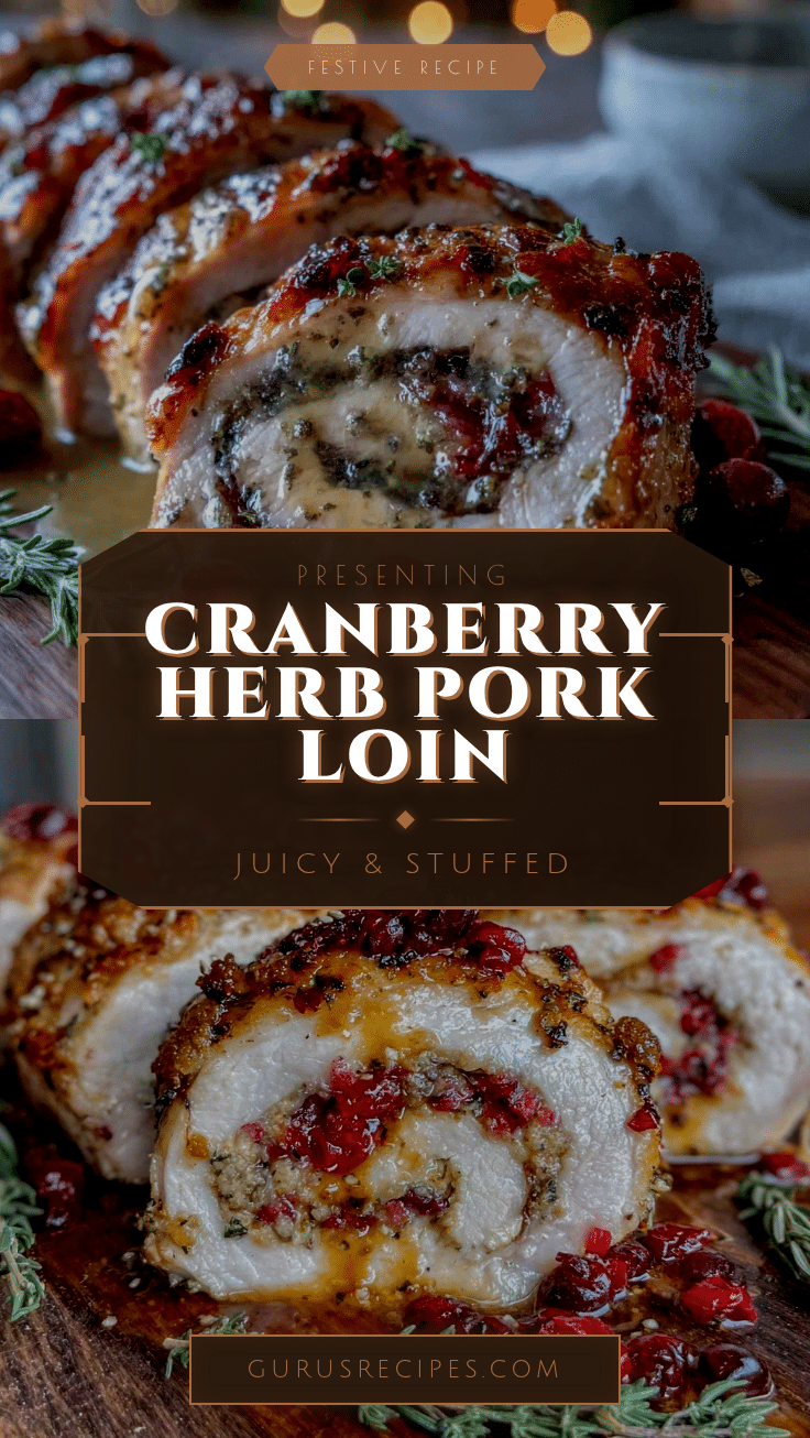 stuffed pork loin recipe