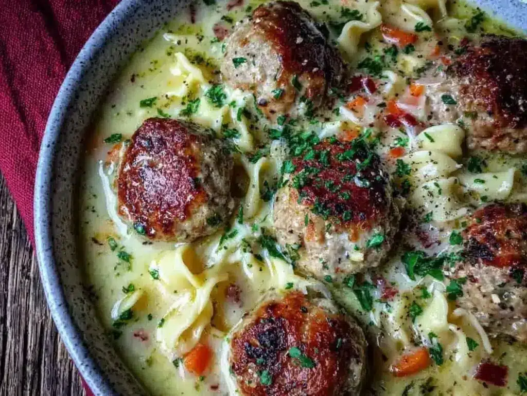Swedish Meatball Soup - featured image