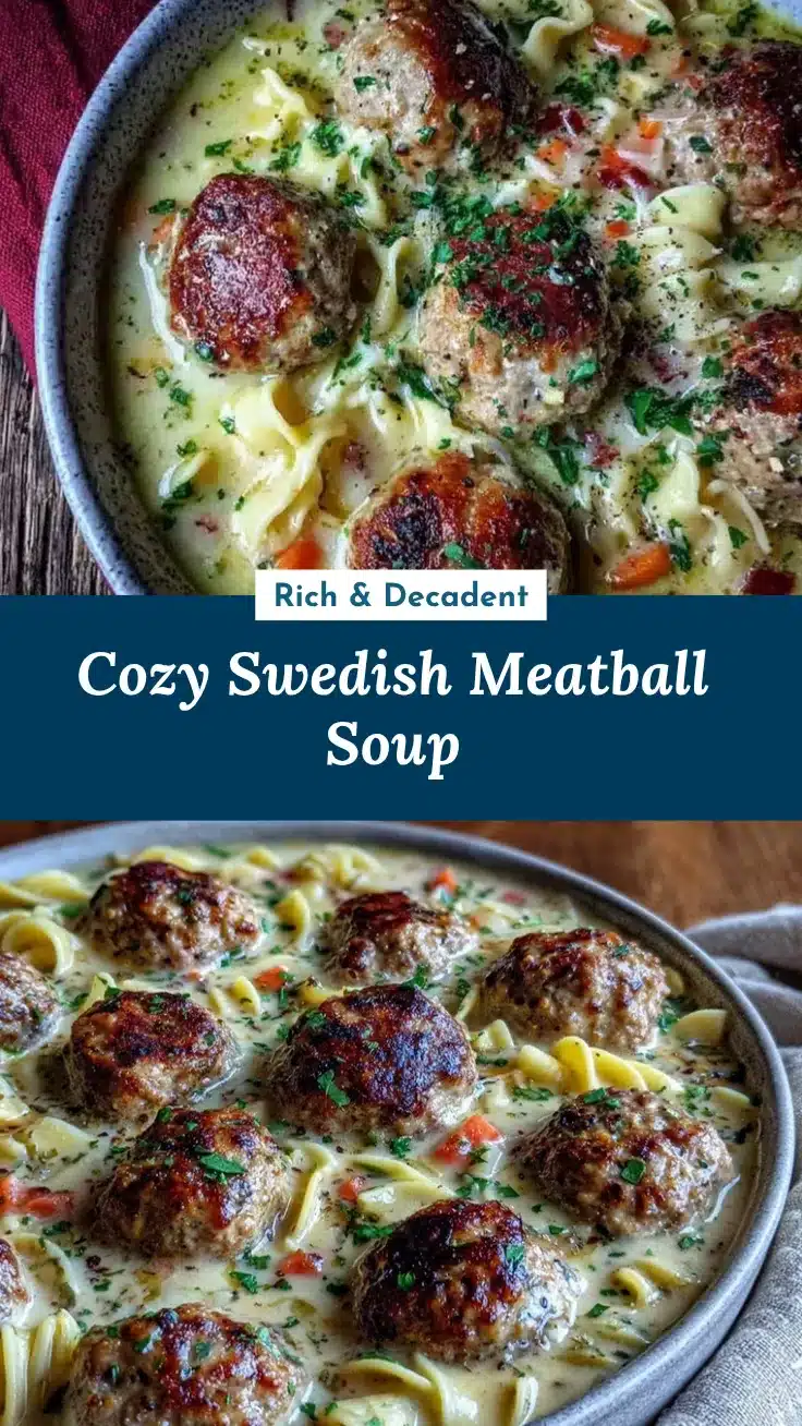 Swedish Meatball Soup recipe