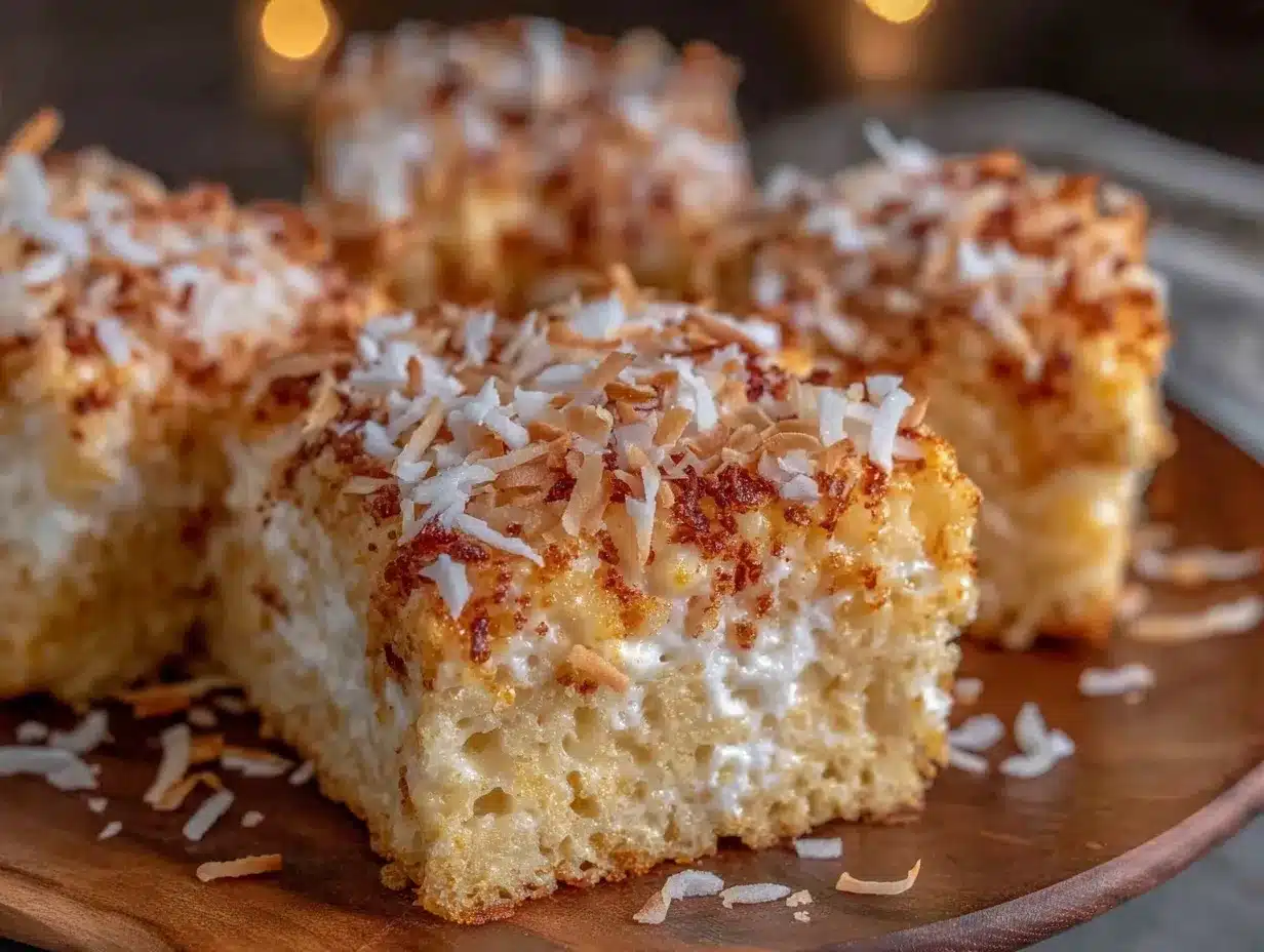 toasted coconut cream preparation steps