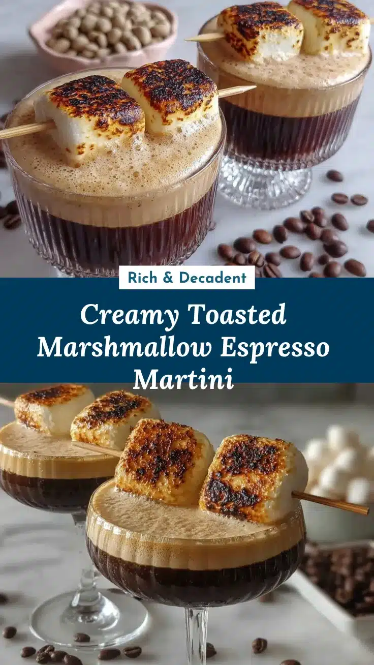 toasted marshmallow espresso martini recipe
