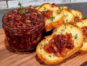 tomato and bacon jam - featured image