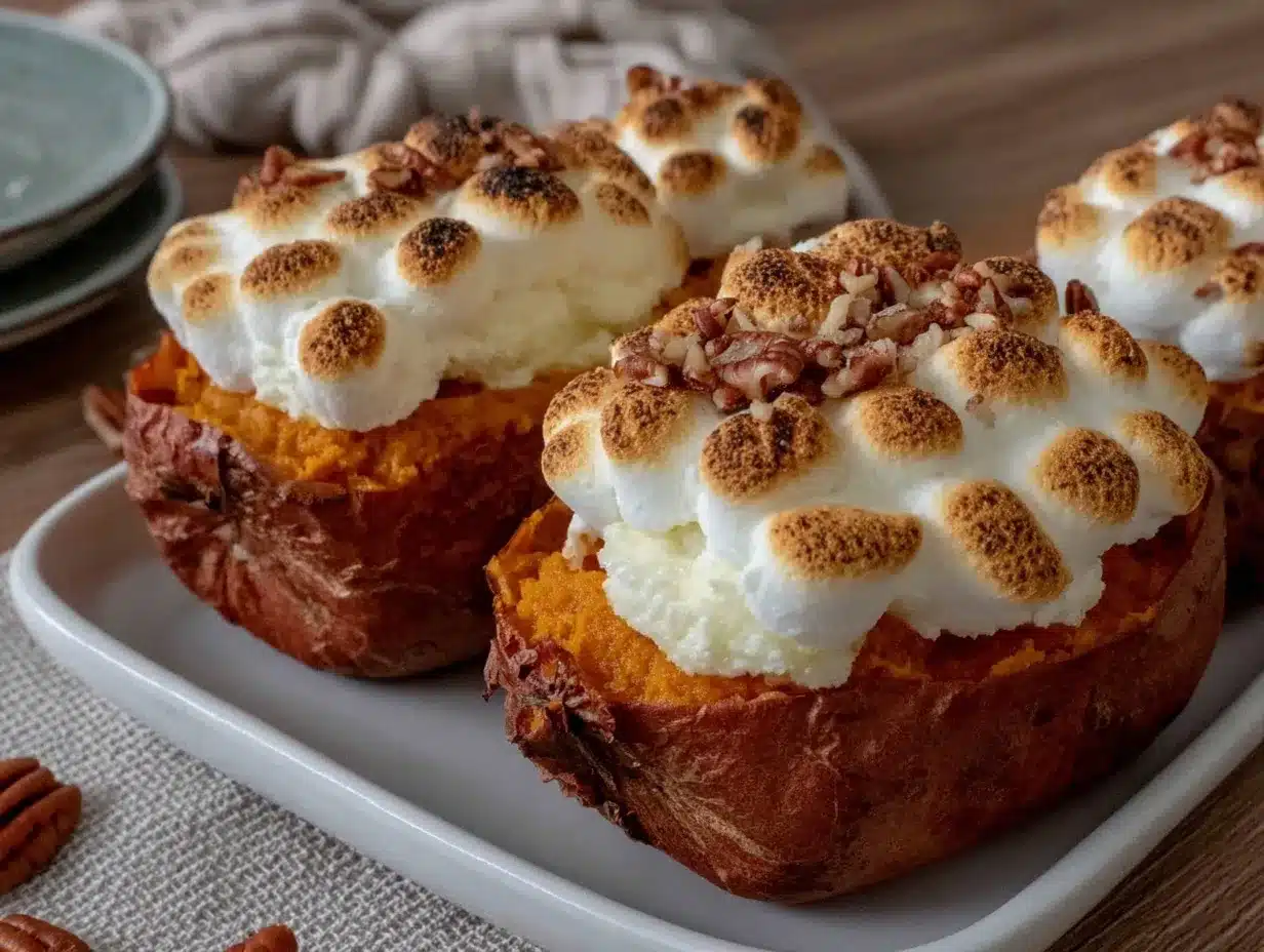 twice‑baked sweet potatoes preparation steps