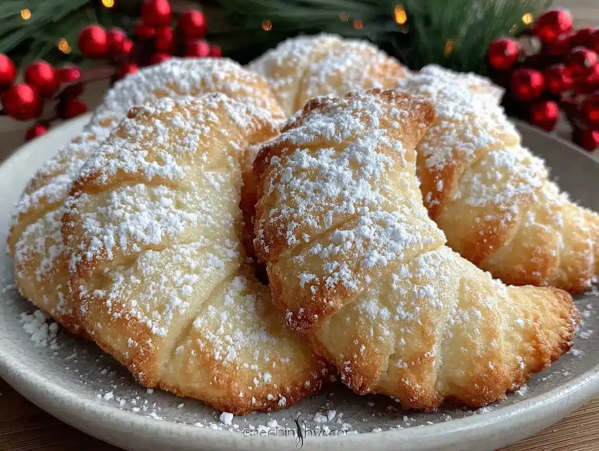 Viennese Crescent Cookies preparation steps