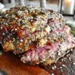 winter prime rib recipe - featured image