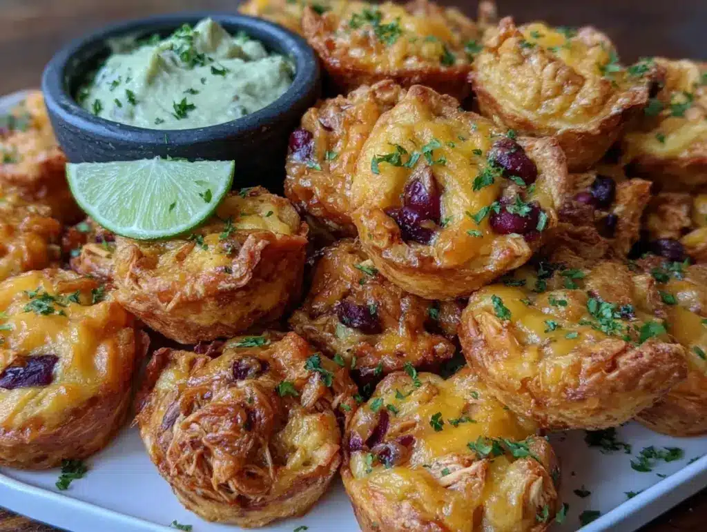 air fryer chicken taco bites - featured image