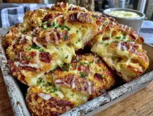 Bacon Ranch Pizza Sticks - featured image