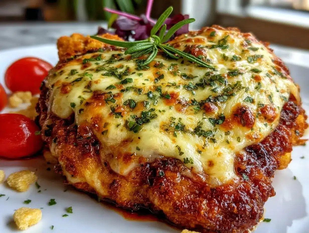 Chicken Parmesan Hearts preparation steps