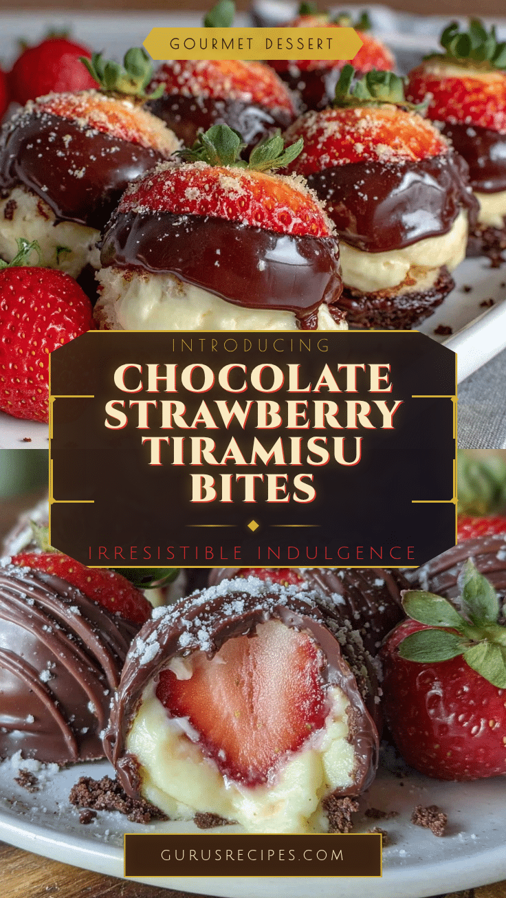 chocolate-covered strawberry tiramisu bites recipe