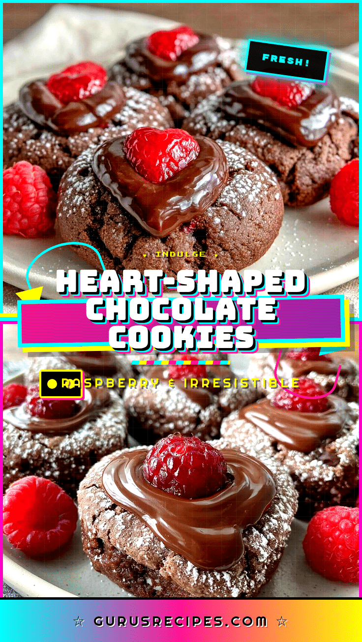 chocolate raspberry cookies recipe