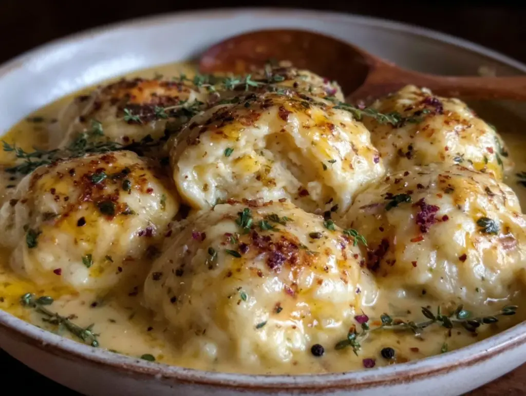 cozy crockpot chicken and dumplings recipe - featured image