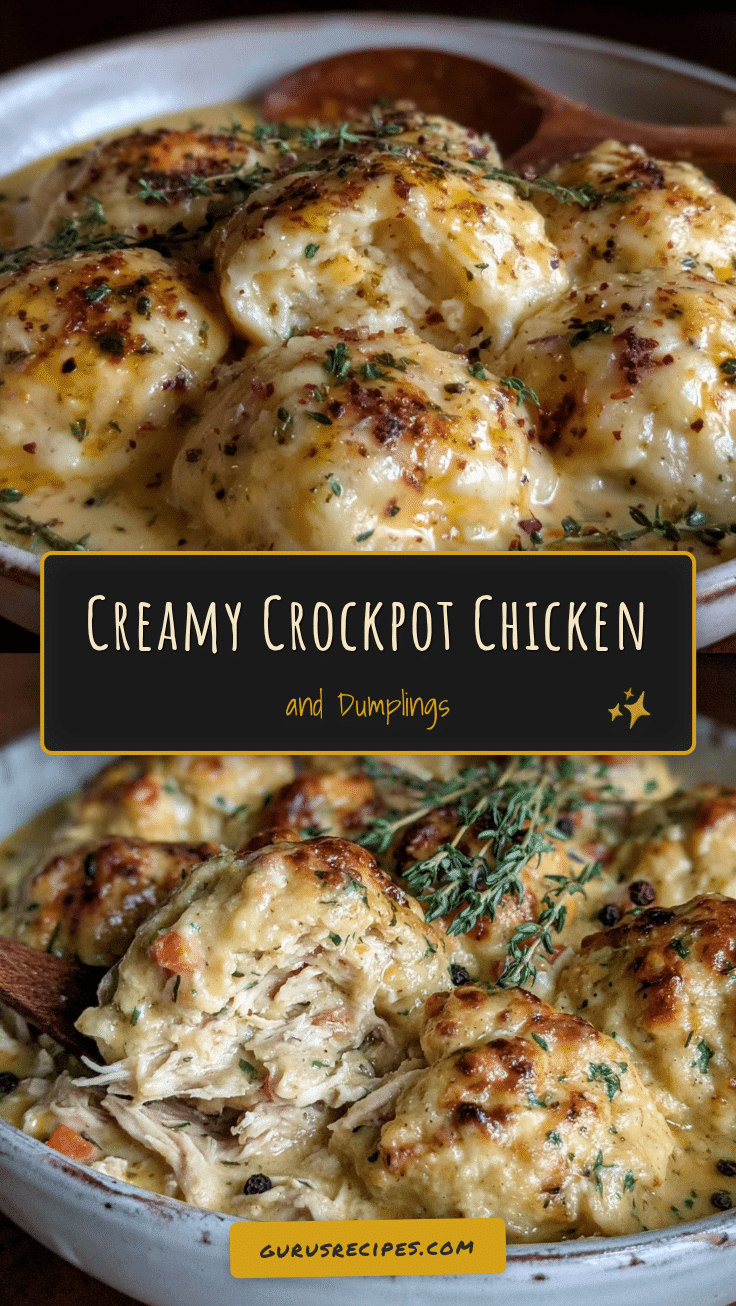 cozy crockpot chicken and dumplings recipe recipe