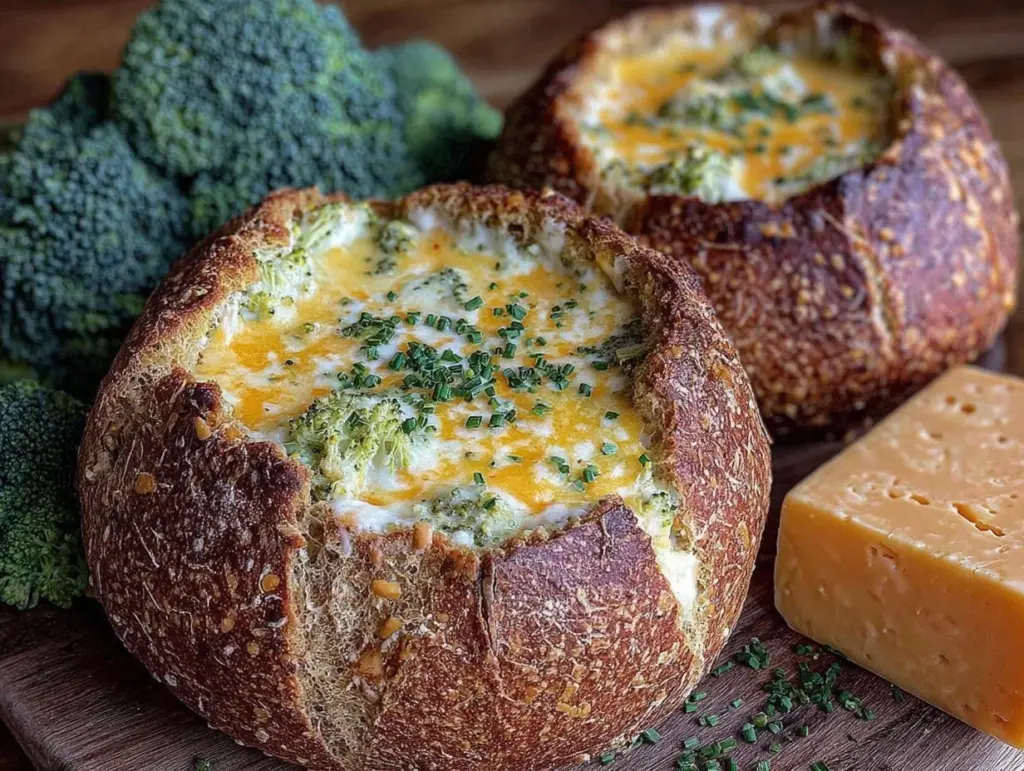 creamy broccoli cheddar soup - featured image