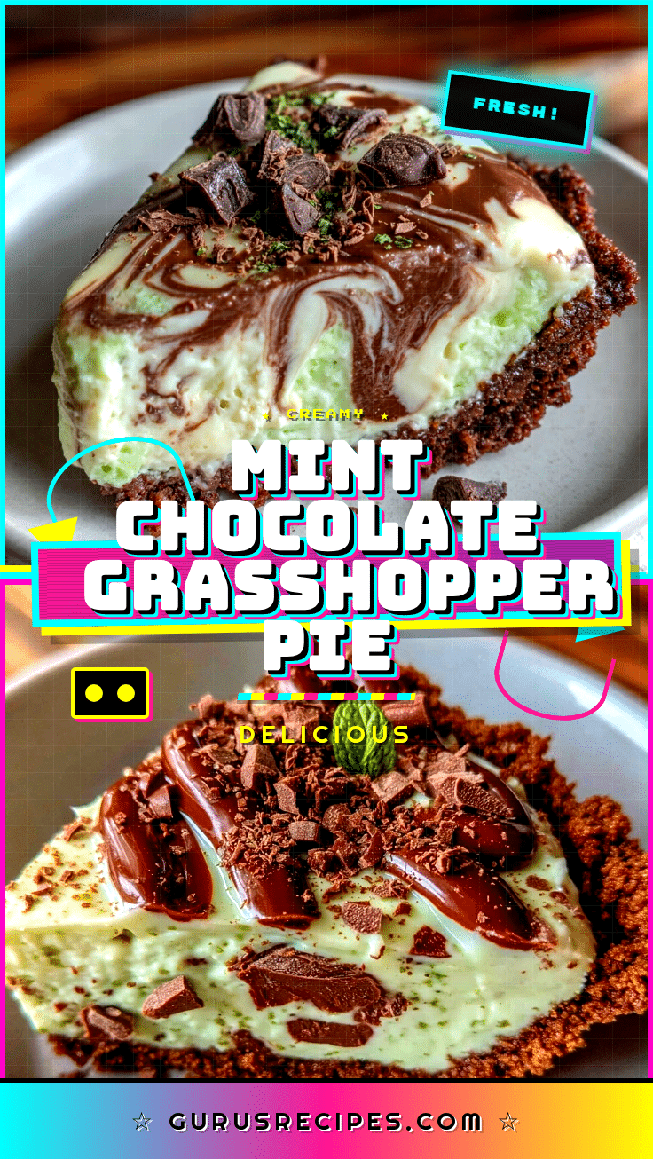 creamy grasshopper pie recipe