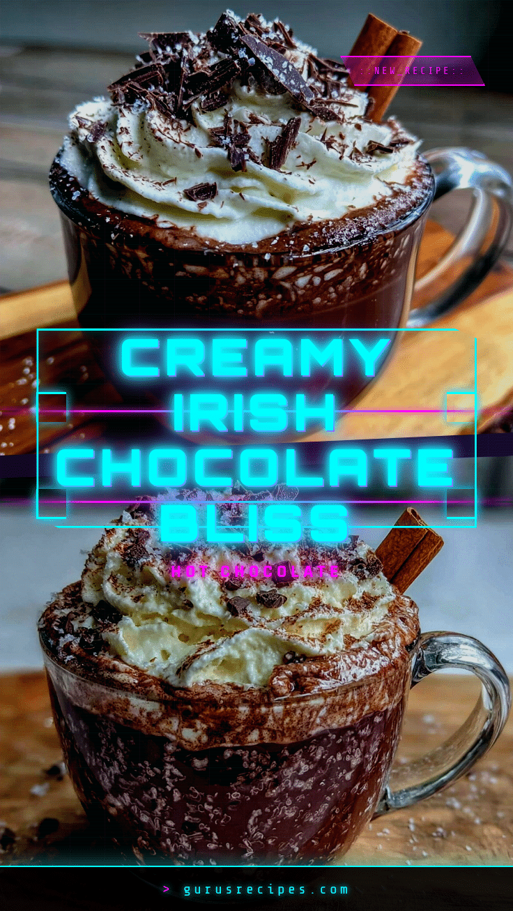 Creamy Irish Cream Hot Chocolate recipe