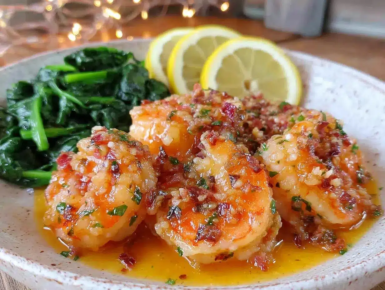 creamy tuscan butter shrimp preparation steps