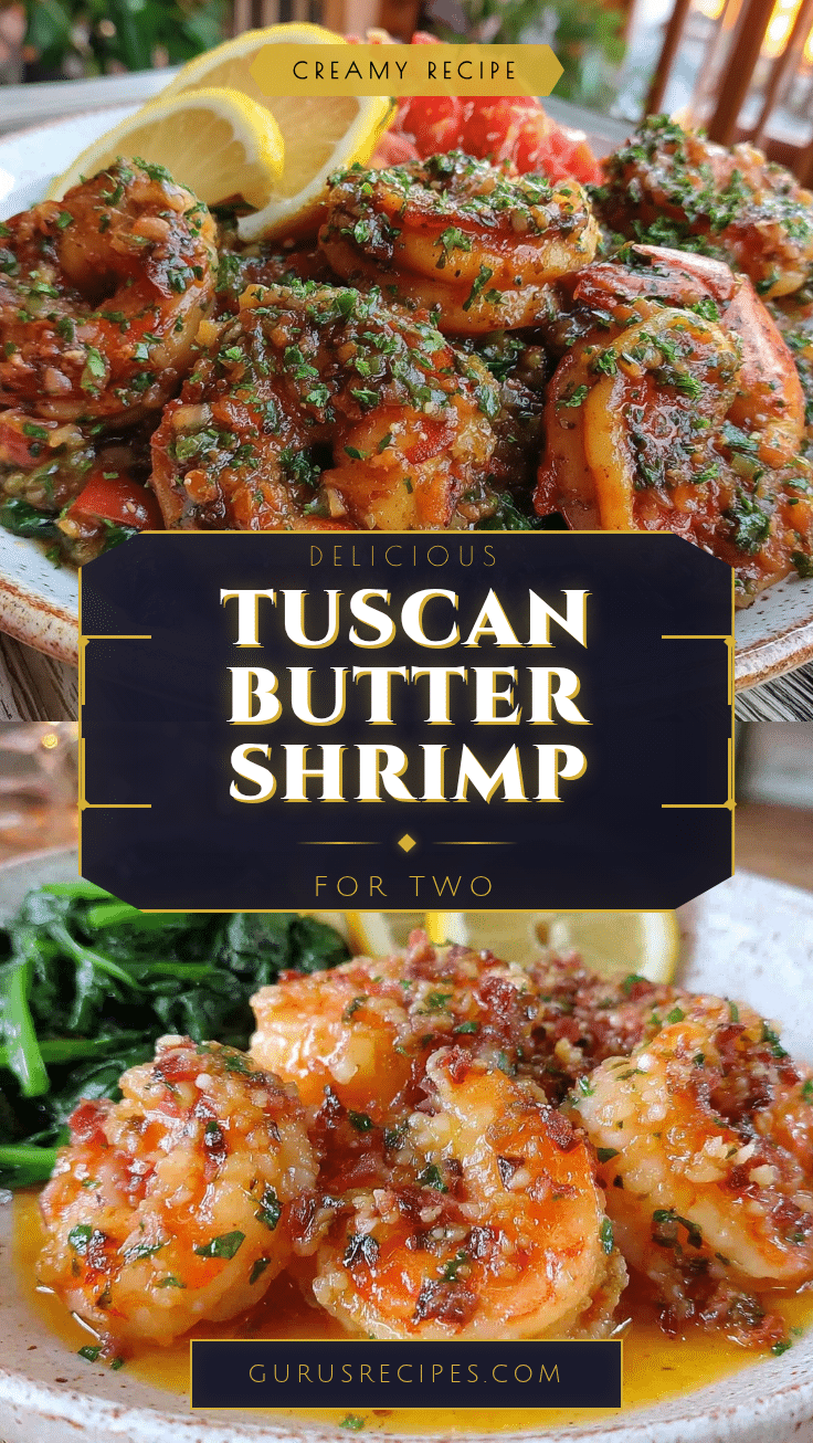 creamy tuscan butter shrimp recipe