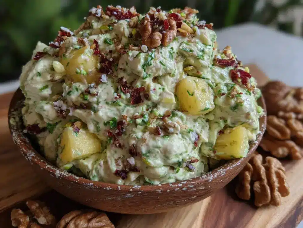 creamy Watergate Salad recipe - featured image