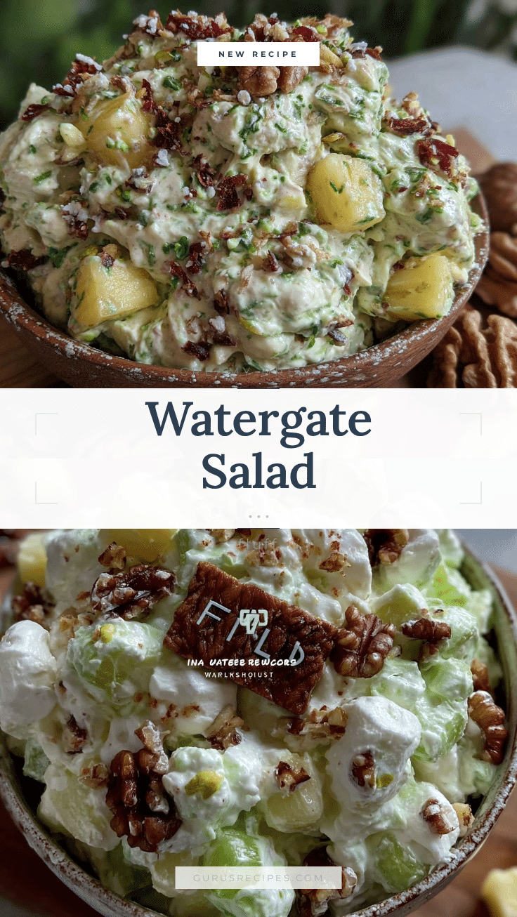 creamy Watergate Salad recipe recipe