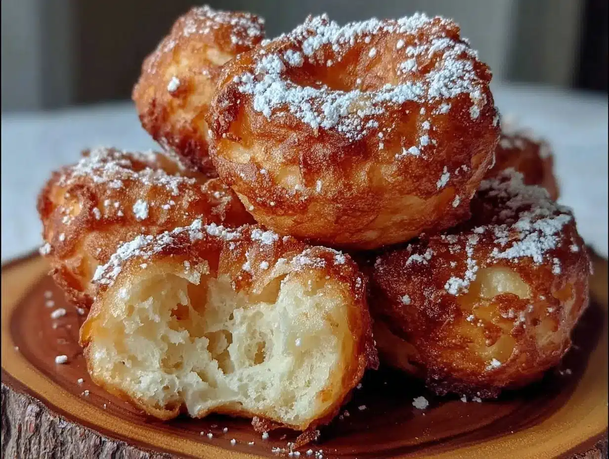 crispy air fryer donuts preparation steps