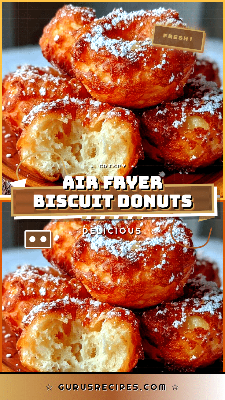 crispy air fryer donuts recipe