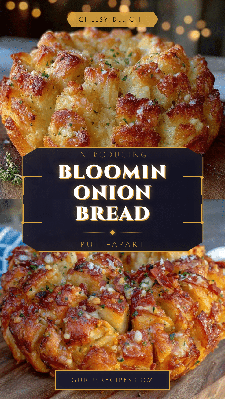 Crispy Bloomin Onion Pull-Apart Bread recipe