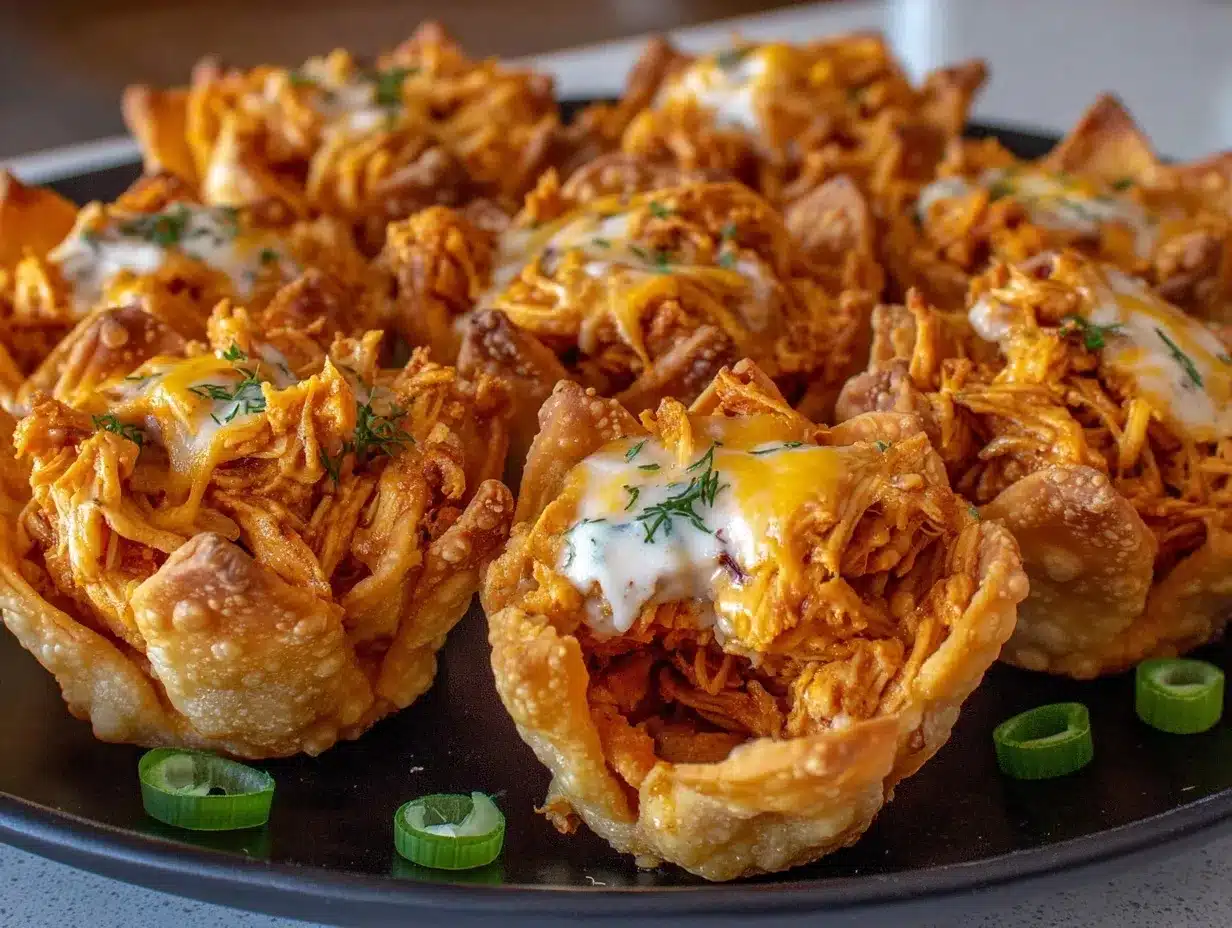 crispy chicken ranch cups preparation steps