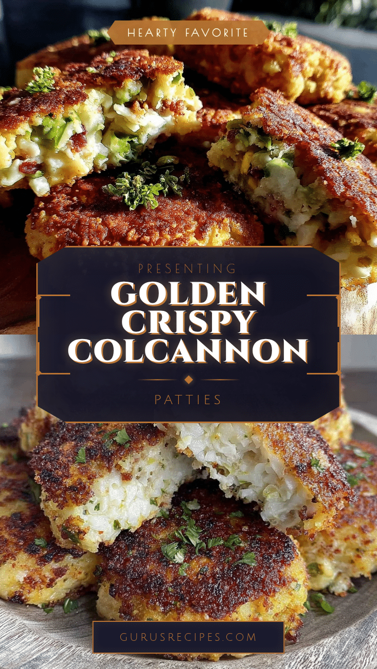 crispy colcannon patties recipe