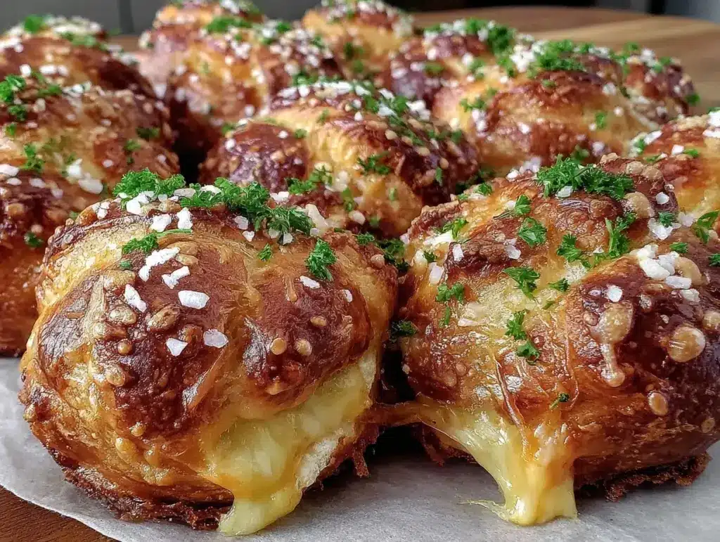 Crispy Irish Cheddar Pretzel Bites - featured image
